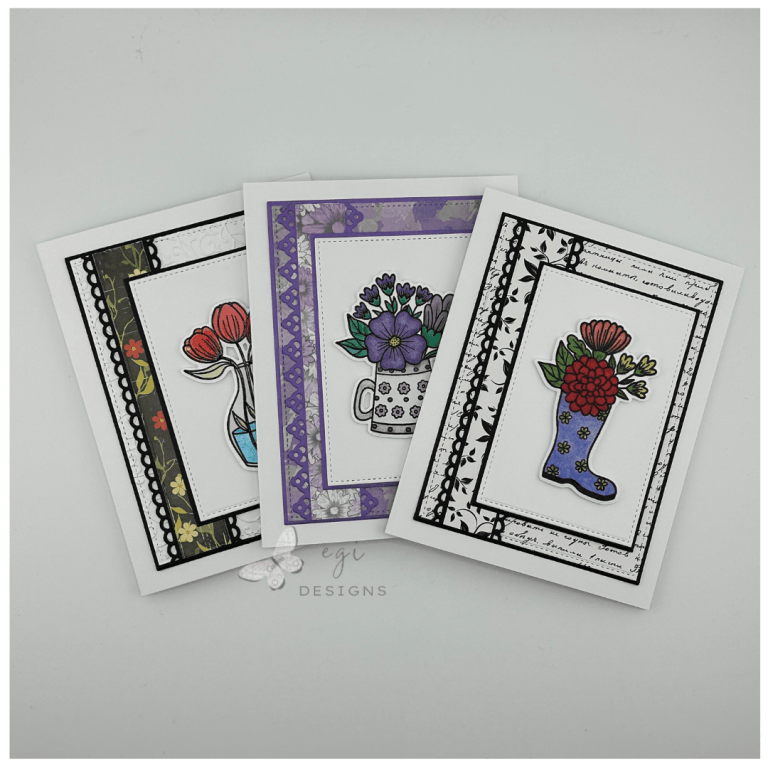 Coloring Stamped Images 3 Ways!