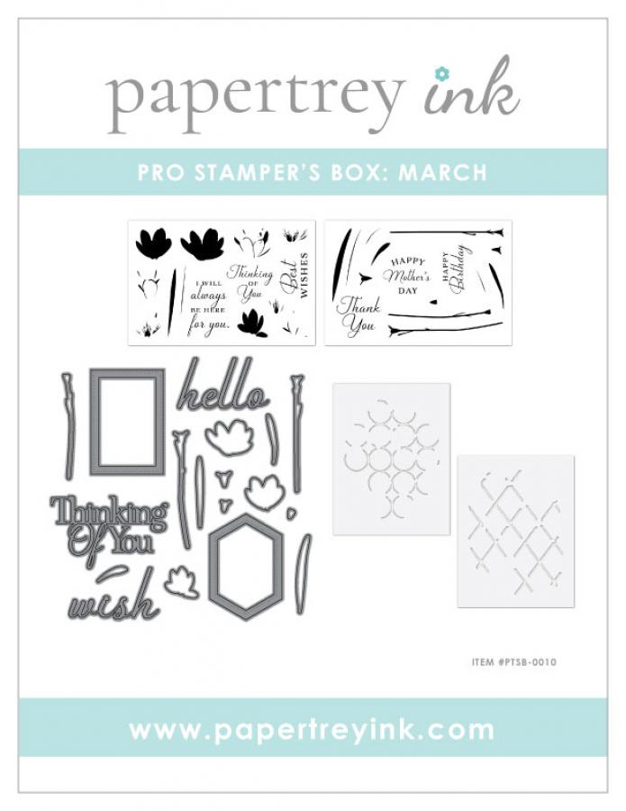 papertrey ink pro stamper's box march 2025