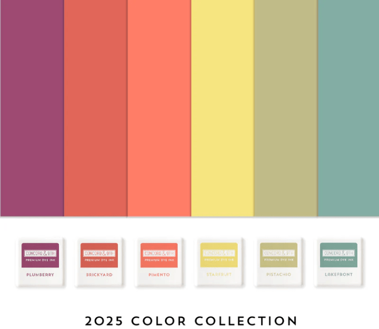 Concord & 9th NEW Colors for 2025!