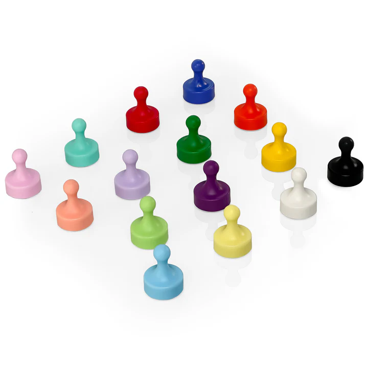 magnets from glassboard studio, pawn size