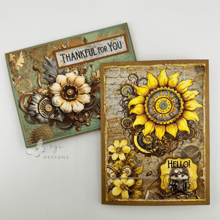 Create Stunning Steampunk Cards: 2 Easy Projects You’ll Love!