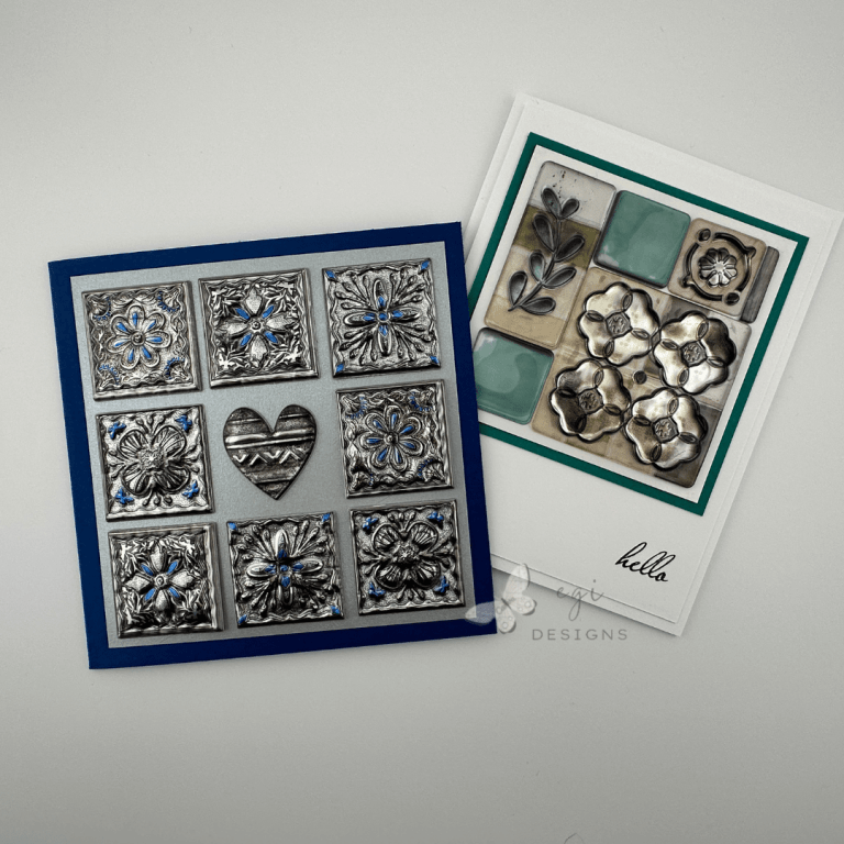 Transform Dollar Tree Stickers into Stunning Tiled Cards: 2 Easy Projects!