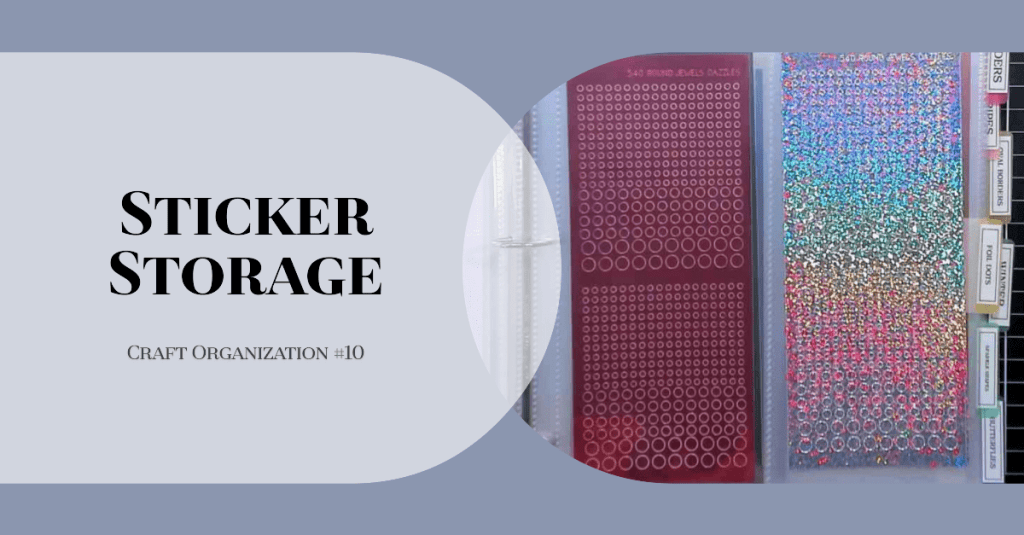 photo of thumbnail for Craft Organization #10: Sticker Storage