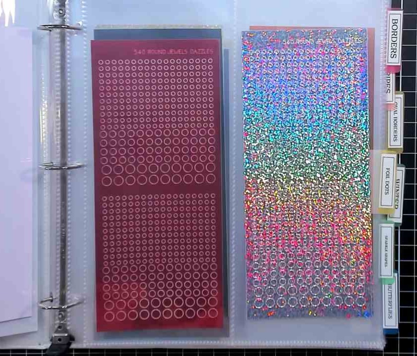 photo of Vertical Pocket Pages in Binder