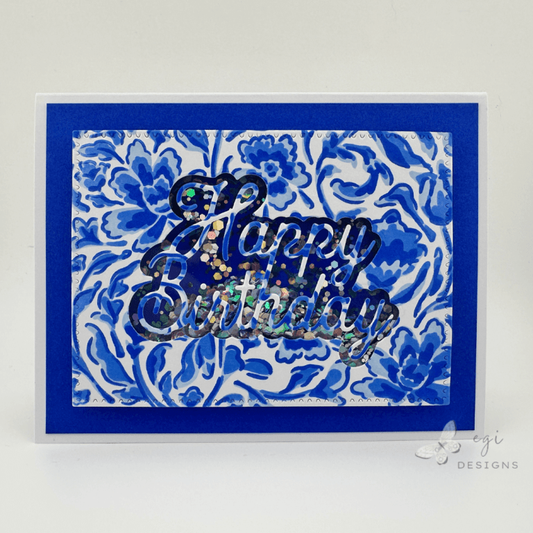 Shaker Cards Made Easy: Stunning Results with Word Dies