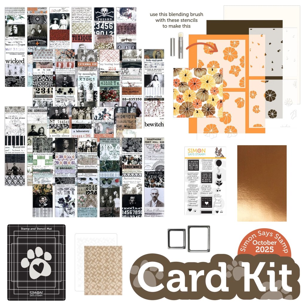 photo of Simon Says Stamp Card Kit for October 2025, Fall Vibes