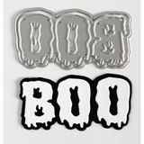 photo of Kat Scrappiness Spooky Boo Sentiment Die Set