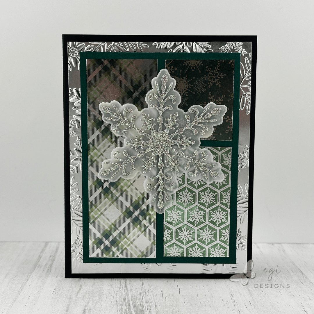 photo of Card #2 - Embossed Background Panel