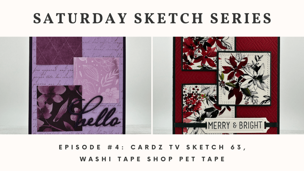 photo of thumbnail for saturday sketch series episode 4: cardz tv sketch #63, washi tape shop PET tape