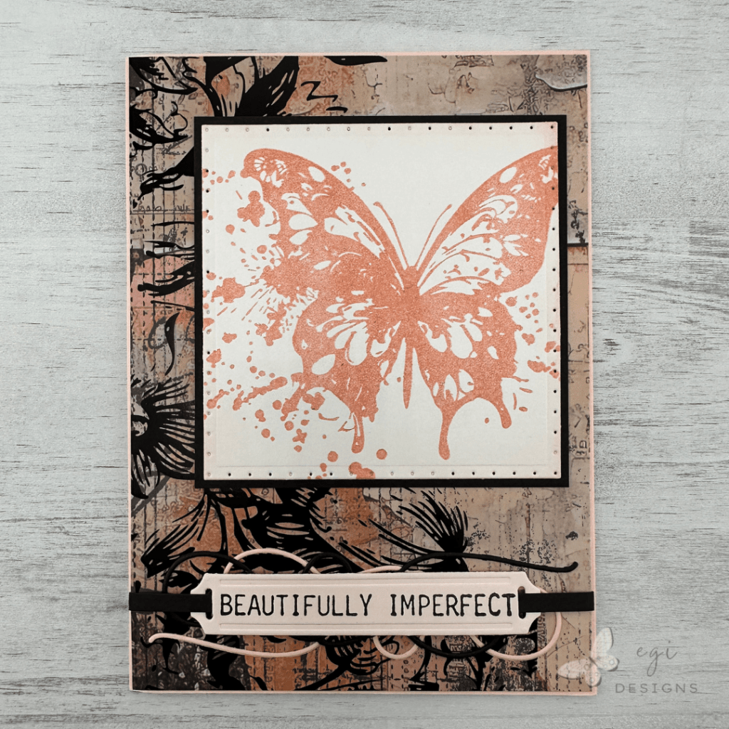 photo of Spellbinders Beautifully Imperfect Card