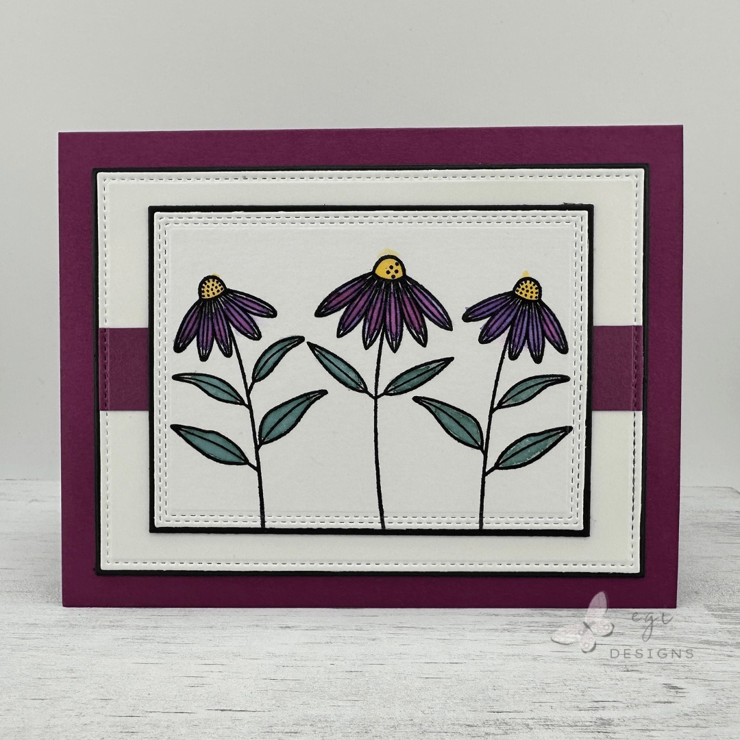 photo of Gina K Designs Thankful and Blessed Sympathy Card