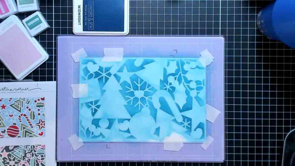 photo of First layer: Midnight Ink
