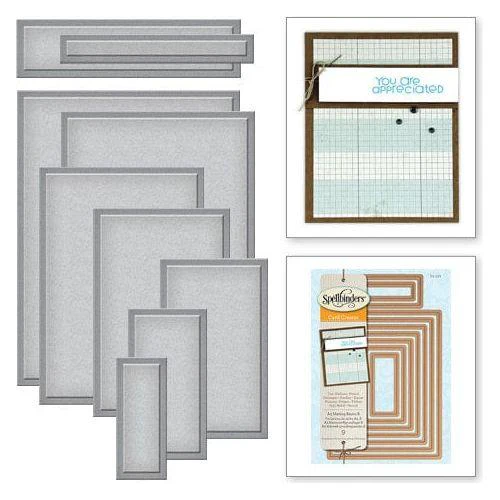 photo of Spellbinders A2 Matting Basics B Die Set