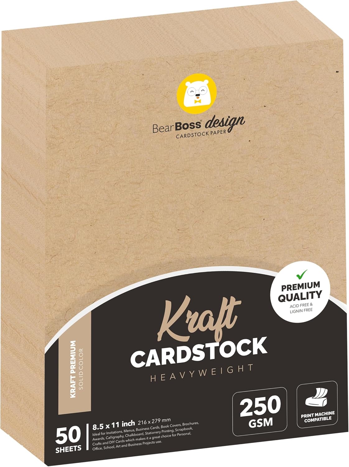 photo of BearBoss Kraft Cardstock