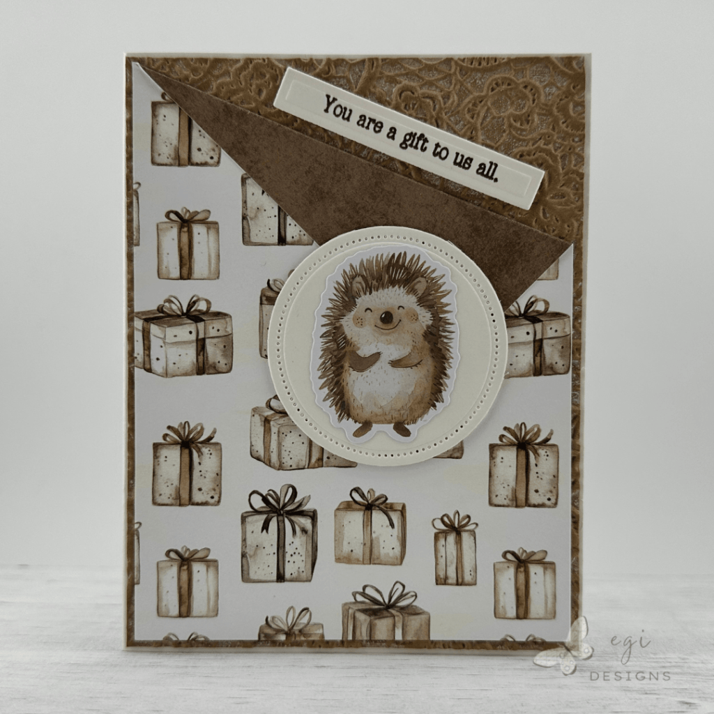 photo of Card #2 - Happy Birthday Hedgehog Card