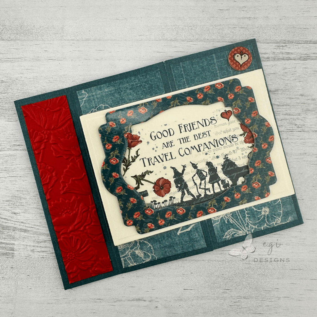 photo of finished card front