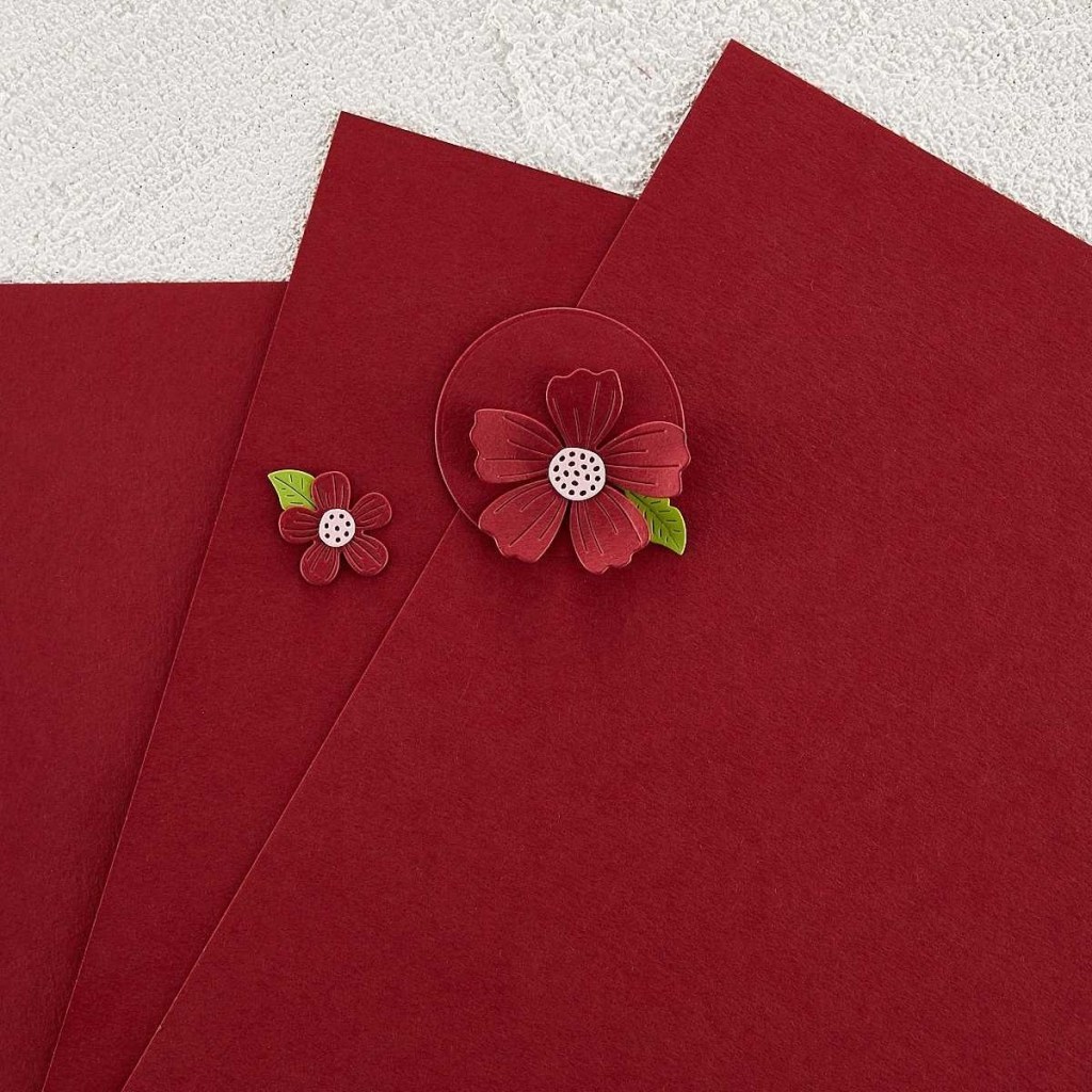 photo of Spellbinders Crimson Cardstock