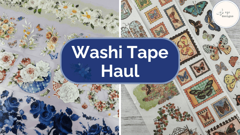 Washi Tape Shop Mini Haul: New PET and Washi Tape!