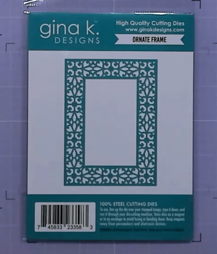 photo of Gina K Designs Ornate Frame Die Package