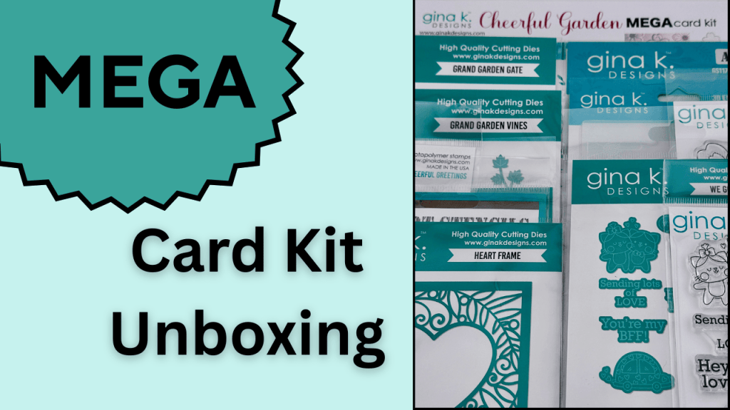 photo of gina k designs cheerful garden mega card kit thumbnail