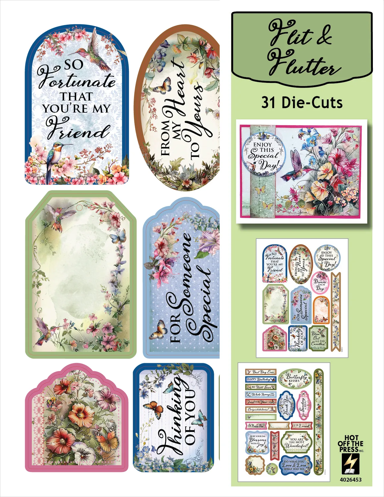 photo of Flit & Flutter Die-cuts