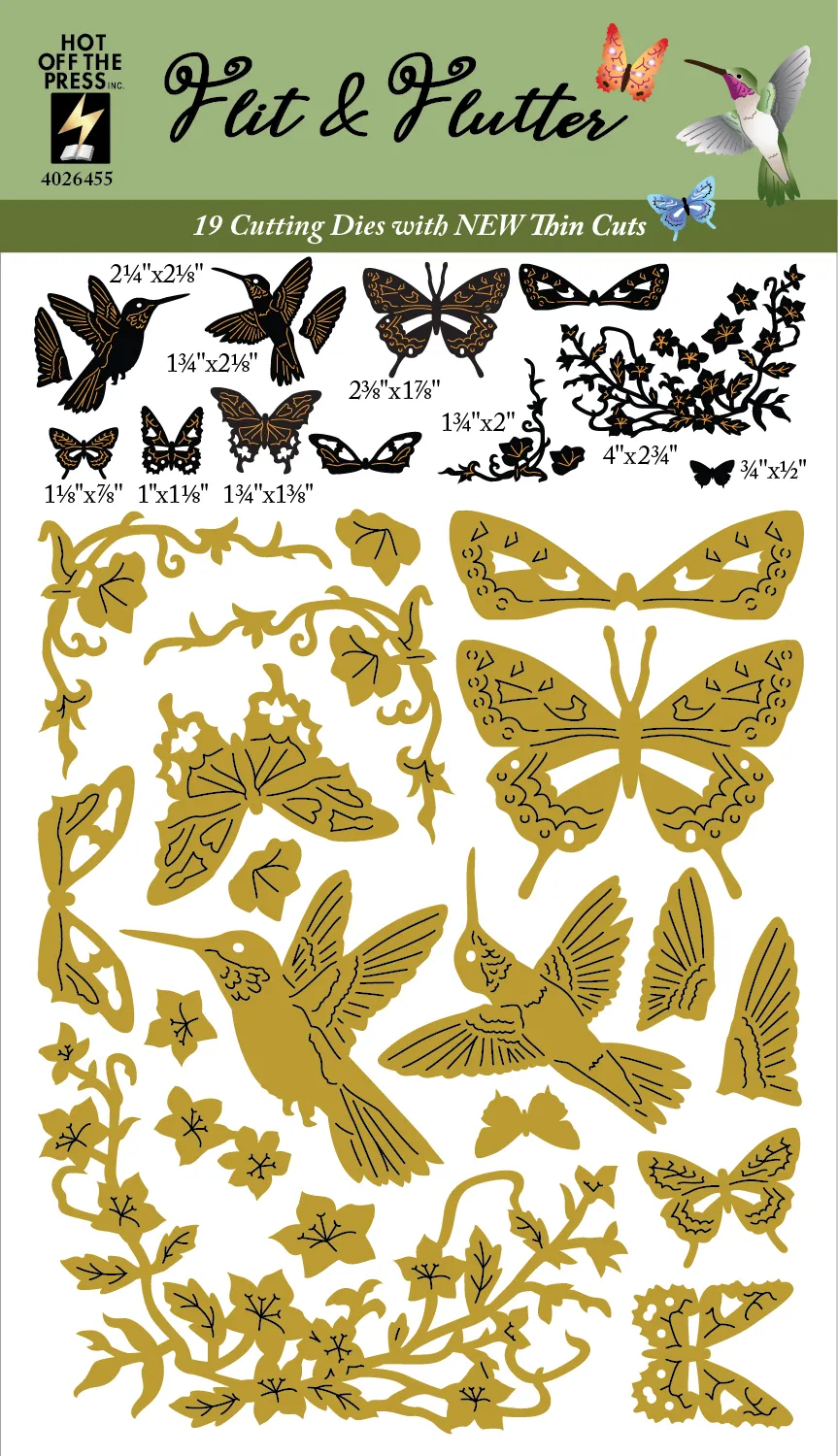 photo of Flit & Flutter Die Set
