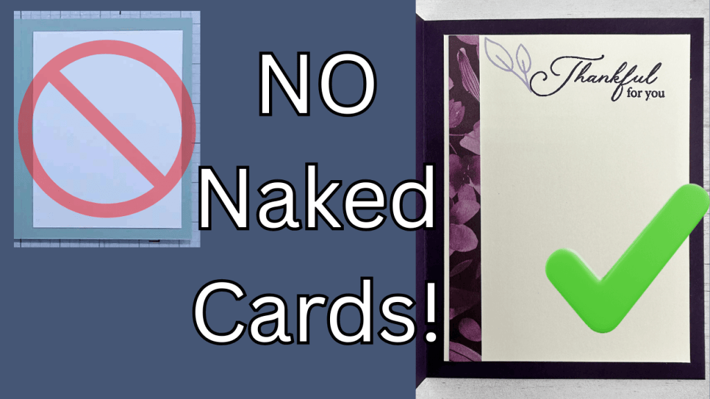 photo of youtube thumbnail for no naked cards