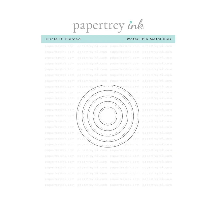 photo of Papertrey Ink Circle It: Pierced Die Collection