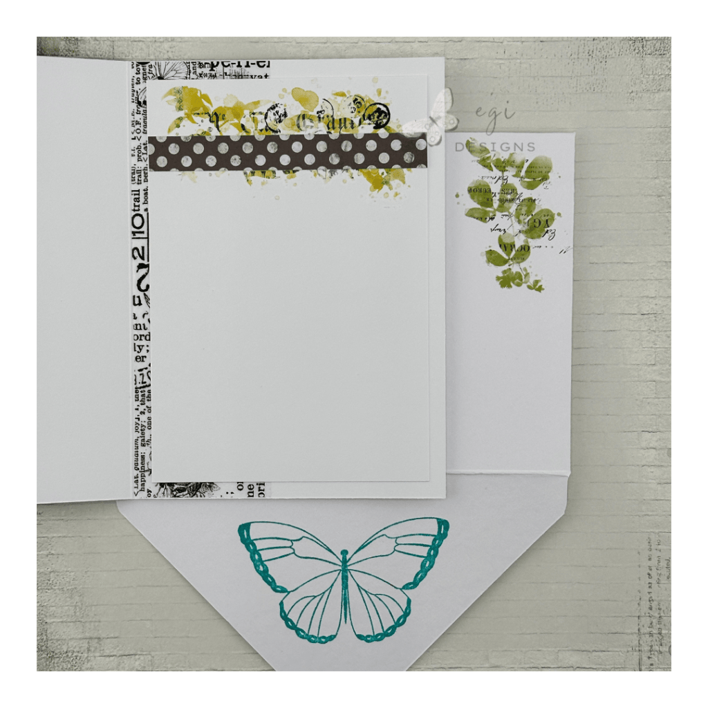 photo of Arden Creative Studio: Hidden Creek Collection card inside and envelope