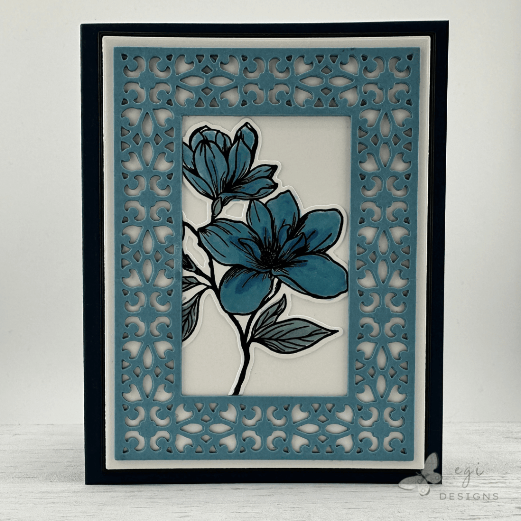 photo of Gina K Designs: Ornate Frame Die Set card