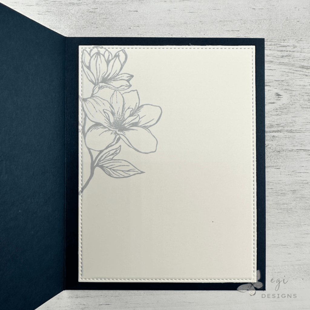 photo of Gina K Designs: Ornate Frame Die Set card inside