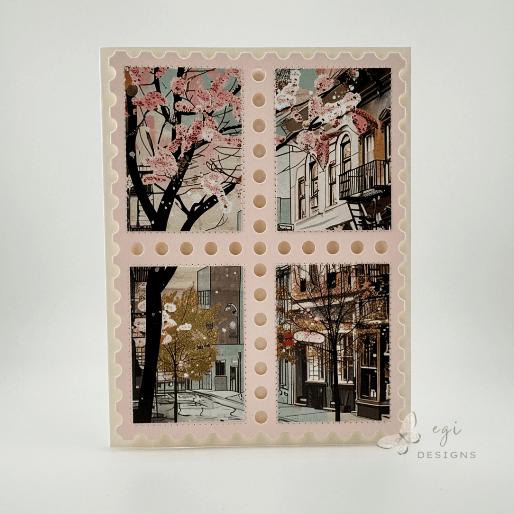 photo of La-La Land Crafts: In the City Paper card