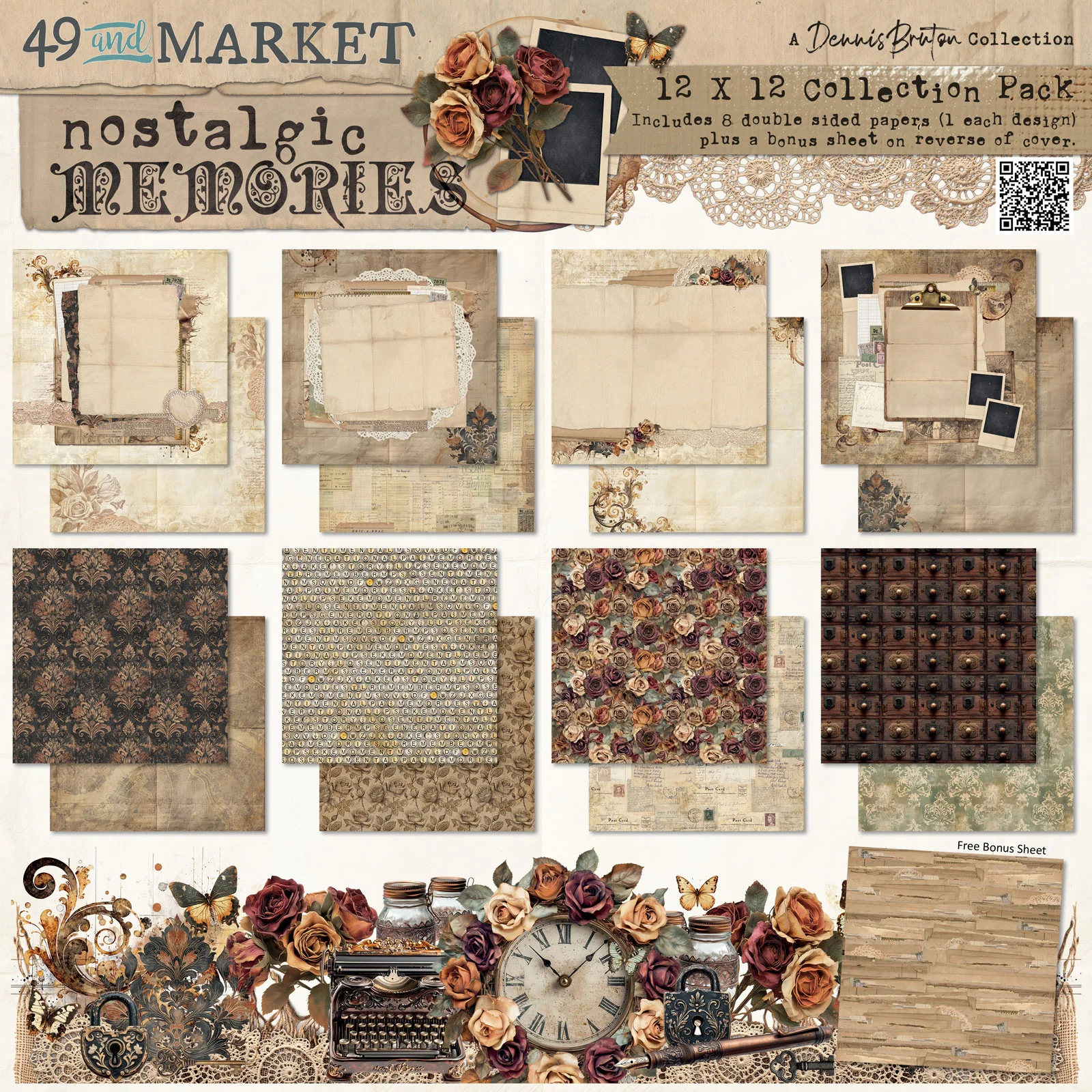 photo of Nostalgic Memories 12 x 12" Collection Pack