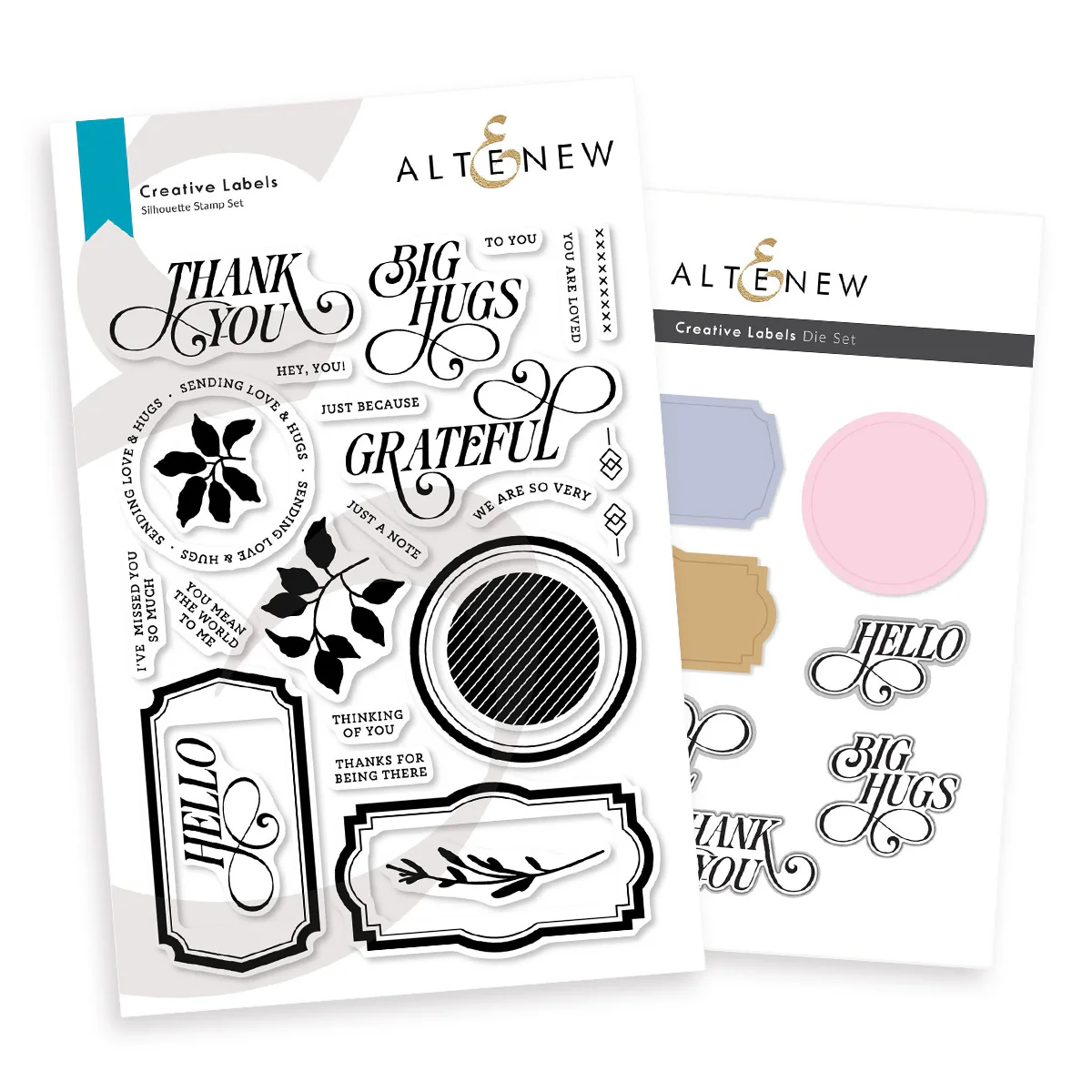 photo of Creative Labels Stamp and Die Set