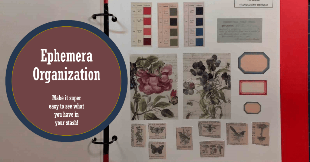 photo of thumbnail for Ephemera Storage using Sticky Photo Pages