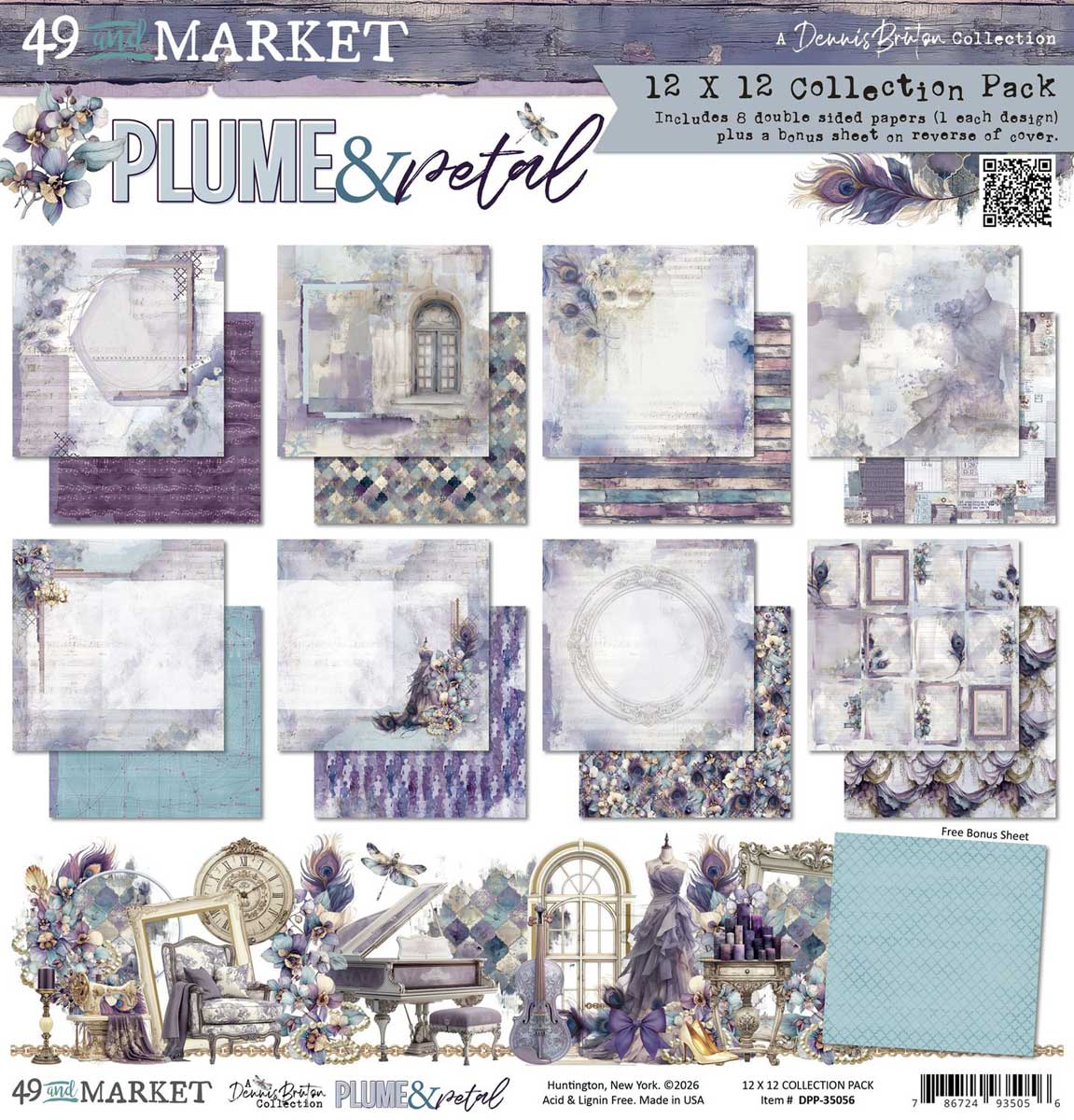photo of Plume & Petal 12 x 12" Collection Pack