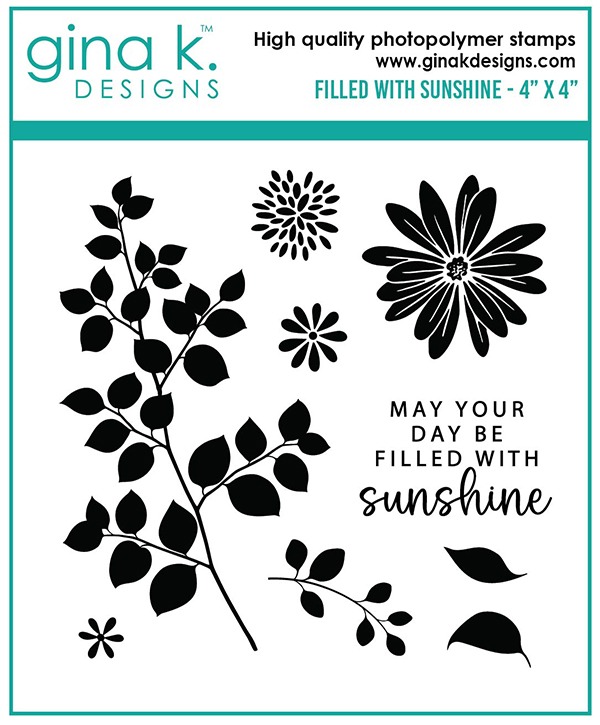photo of Gina K Designs Filled With Sunshine Stamp Set