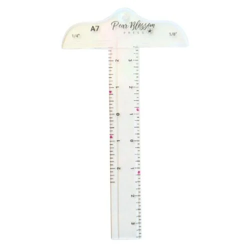 photo of Pear Blossom Press A7 T-Square Ruler