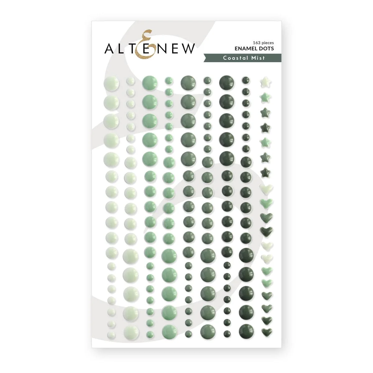 photo of Altenew Coastal Mist Enamel Dots