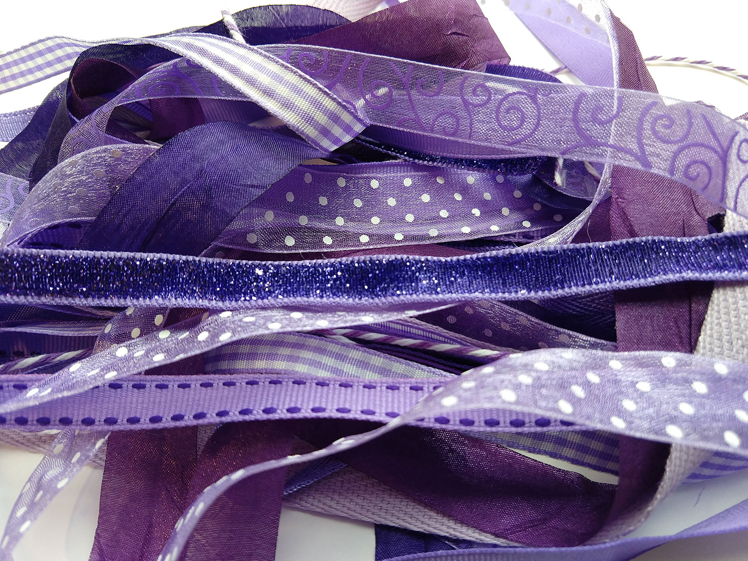 photo of Paper Wishes Purple Ribbon Pack
