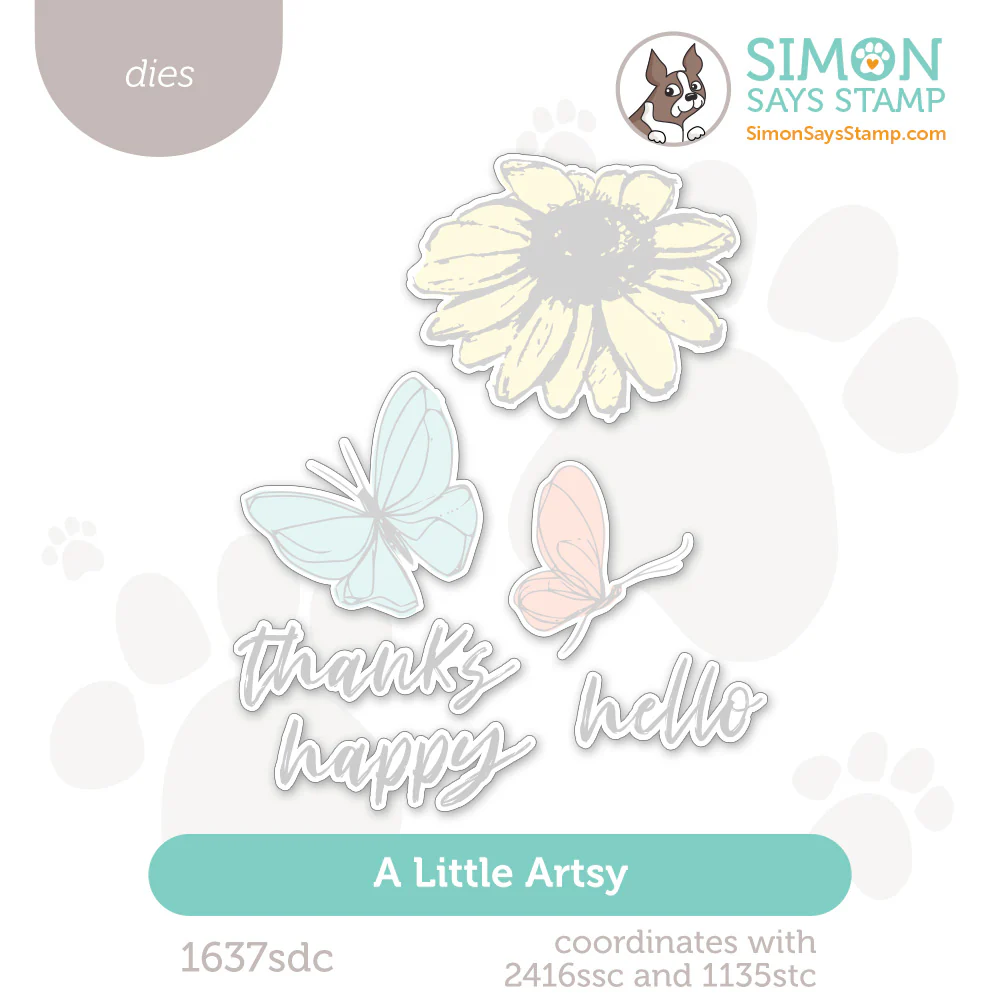 photo of Simon Says Stamp A Little Artsy Die Set