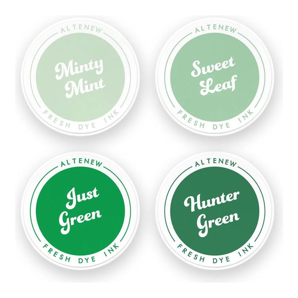 photo of Altenew Green Meadows Ink Quad