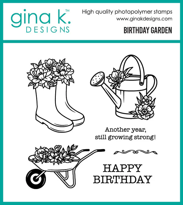 photo of Incentive Set: Birthday Garden Stamp Set