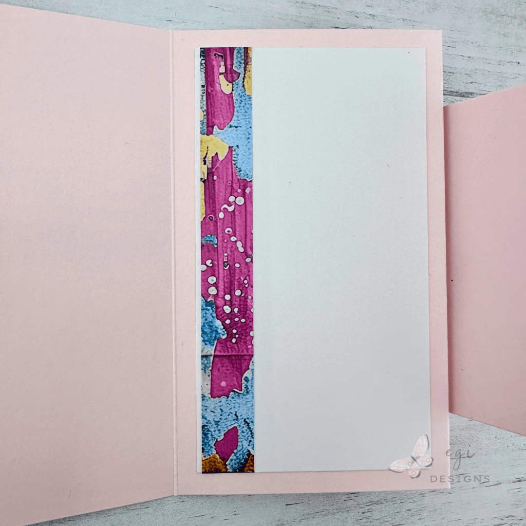 photo of Inside of Card