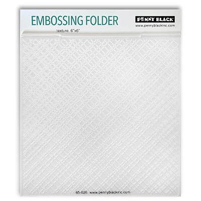 photo of Penny Black Texture Embossing Folder