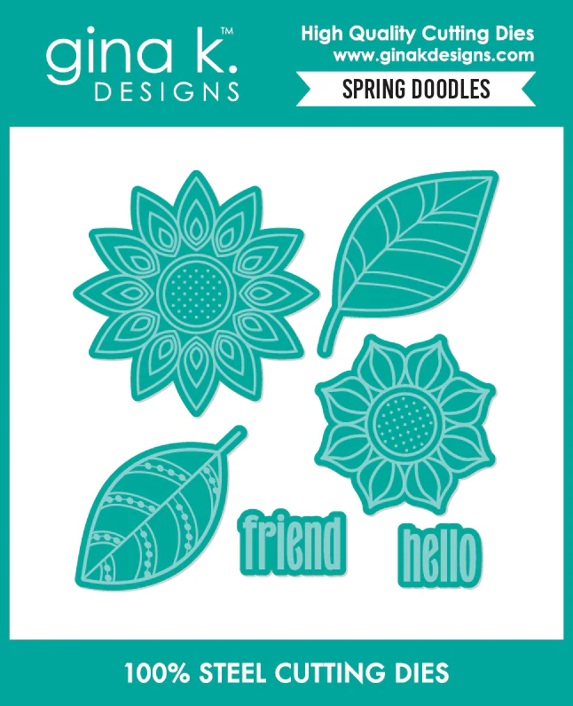 photo of For Purchase: Spring Doodles Die Set