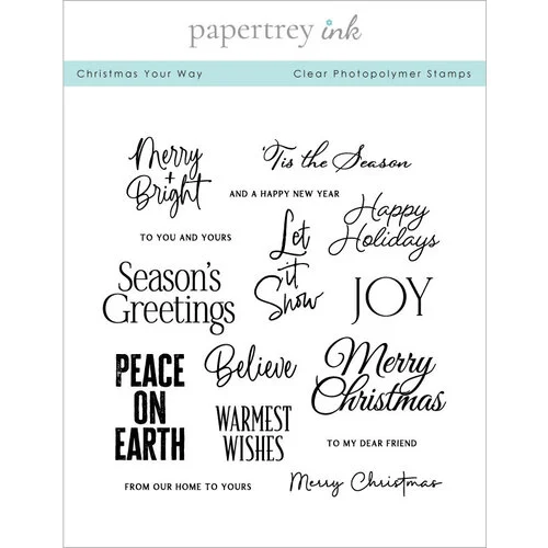 photo of Papertrey Ink: Christmas Your Way Stamp Set