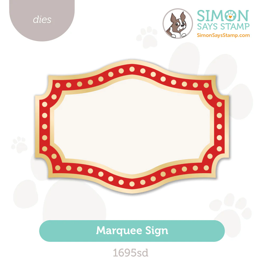 photo of Simon Says Stamp: Marquee Sign Die Set