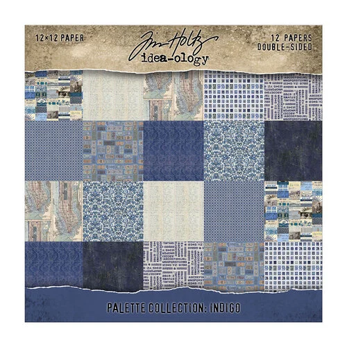 photo of Tim Holtz: Palette Indigo Paper