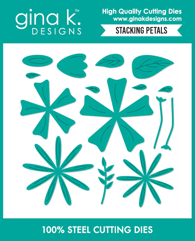 Gina K Designs: Stacking Petals Die Set